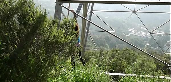  Felicity Feline ass and climbing towers in los angeles